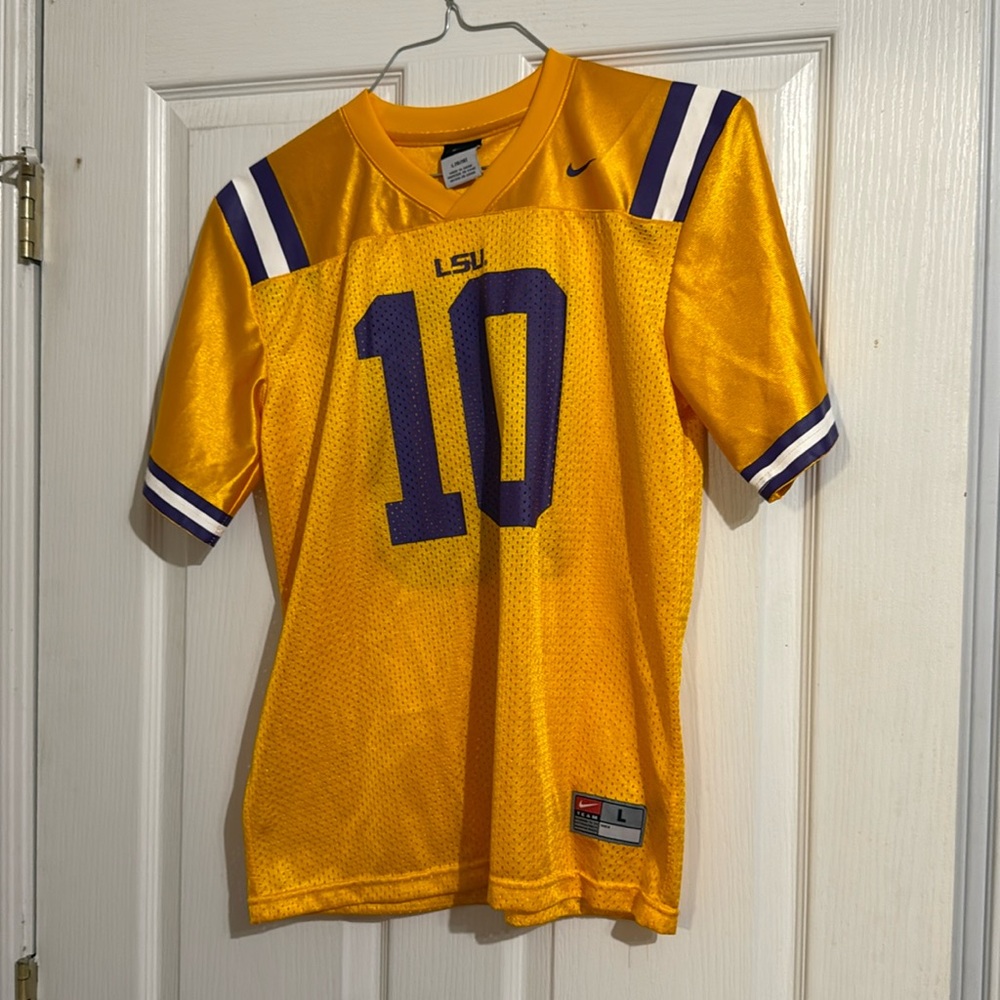 Nike LSU boy’s mesh jersey